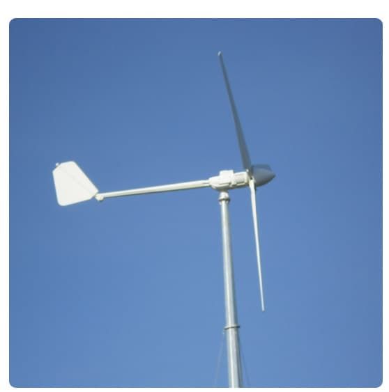 Характеристики Силовой вертикальный ветрогенератор 5 кВт